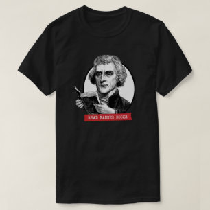 Camiseta Thomas Jefferson Lê Livros Proibidos