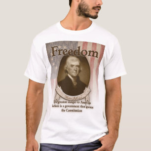 Camiseta Thomas Jefferson - liberdade