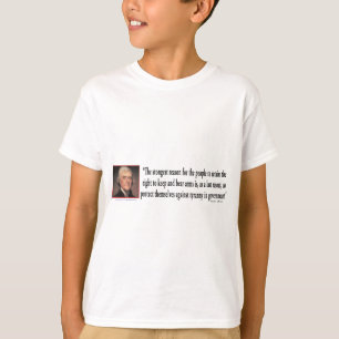 Camiseta Thomas Jefferson No Controle De Armas