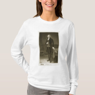 Camiseta Thomas Jefferson, ó presidente do Stat unido