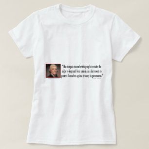 Camiseta Thomas Jefferson Sobre Controle de Armas