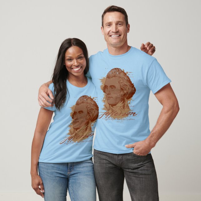 Camiseta Thomas Jefferson T-Shirt (Unissex)