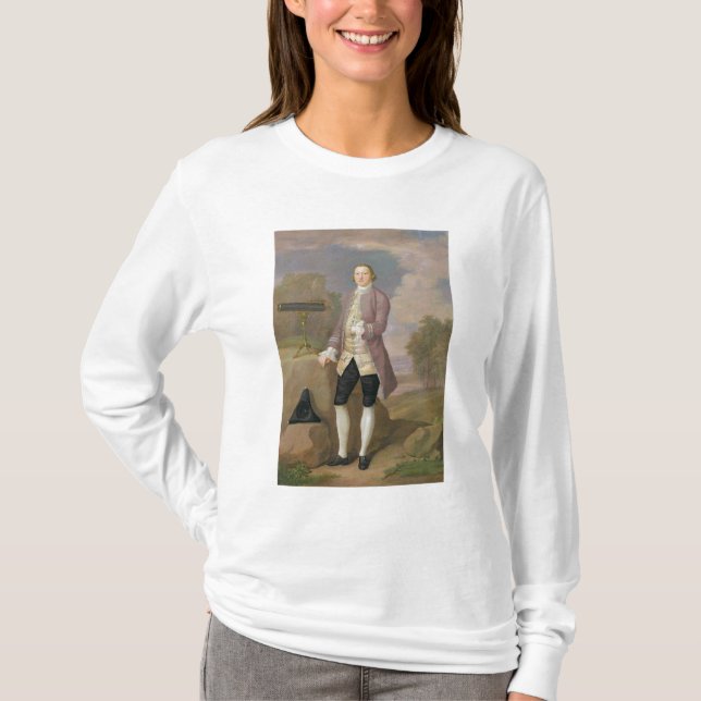 Camiseta Thomas Newenham, c.1749 (óleo em canvas) (Frente)