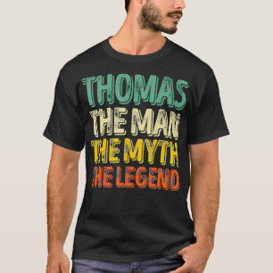 Camiseta Thomas O Homem O Mito O Nome Da Lenda
