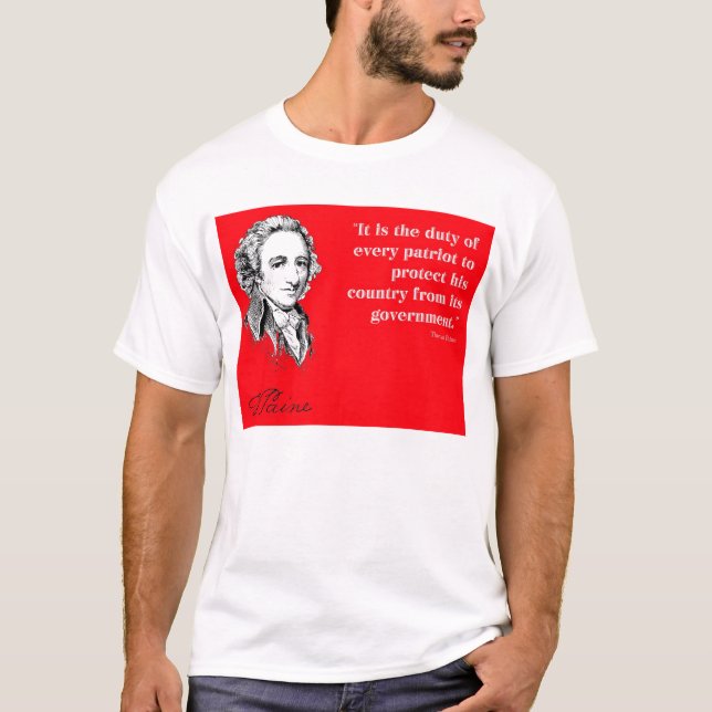 Camiseta Thomas Paine (Frente)