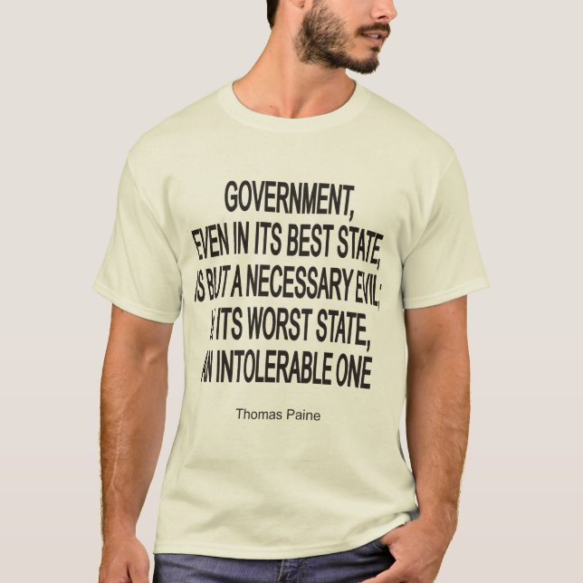 Camiseta Thomas Paine (Frente)