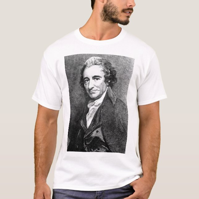Camiseta Thomas Paine.  Copie a imagem _War (Frente)