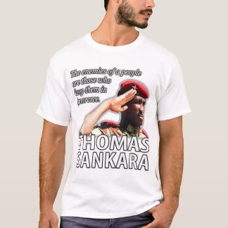 Camiseta Thomas Sankara Os Inimigos do Prêmio das Pessoas