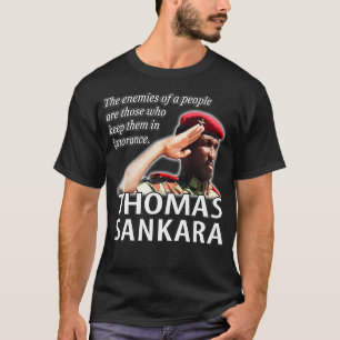 Camiseta Thomas Sankara Os Inimigos do Prêmio das Pessoas 