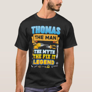 Camiseta Thomas The Man Myx Conserta Legenda Dia Pai Mecha