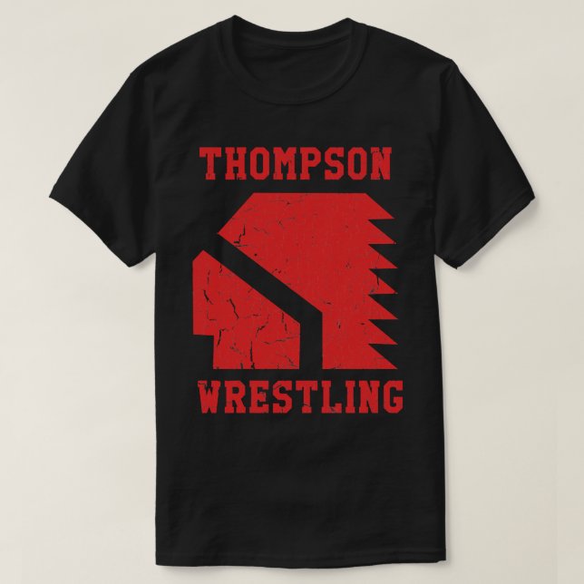 Camiseta Thompson High School Wrestling (Vision Quest) Clas (Frente do Design)