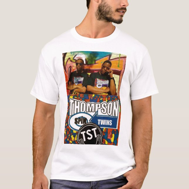 Camiseta THOMPSON SPIN TWINS T-Shirt (Frente)
