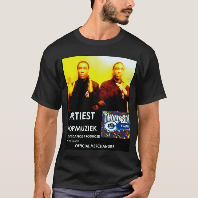 Camiseta THOMPSON SPIN TWINS TOUR T-Shirt (Frente)