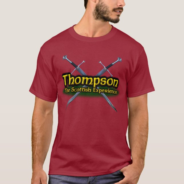 Camiseta Thompson The Scottish Experience Clan (Frente)