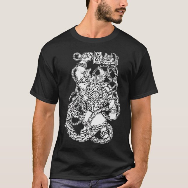 Camiseta Thor vai pescar (Frente)