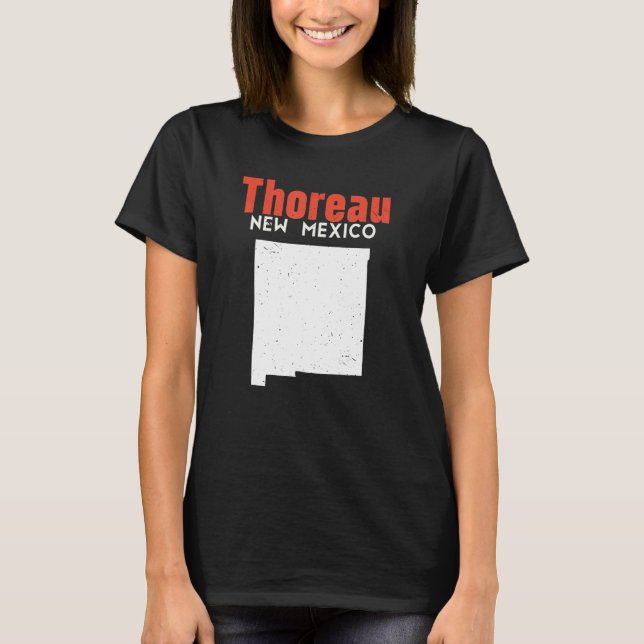 Camiseta Thoreau Estados Unidos Viagem Novo M Mexicano Novo (Frente)