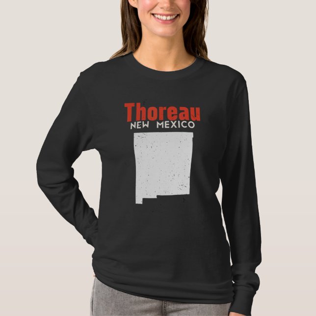 Camiseta Thoreau USA State America Travel New Mexican New M (Frente)