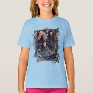 Camiseta Thorin, Kili e Gráfico Balin