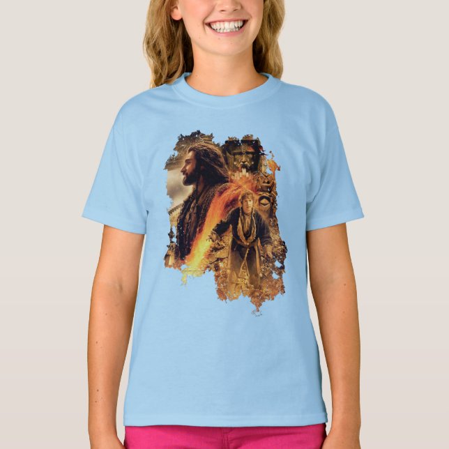 Camiseta THORIN OAKENSHIELD™ e BILBO BAGGINS™ em Erebor (Frente)