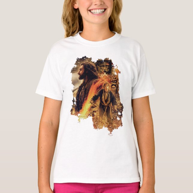 Camiseta THORIN OAKENSHIELD™ e BILBO BAGGINS™ em Erebor (Frente)