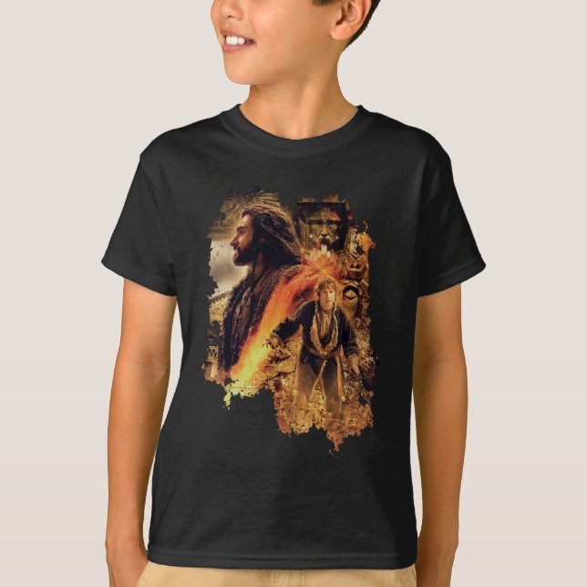 Camiseta THORIN OAKENSHIELD™ e BILBO BAGGINS™ em Erebor (Frente)