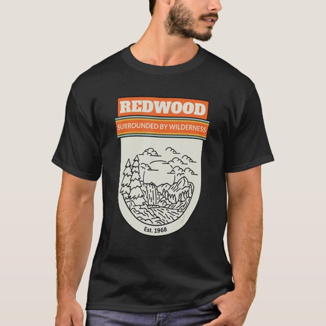 Camiseta Those Huge Trees National Park California State So (Frente)