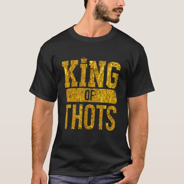 Camiseta Thot Player Thots Single Guy Bro Dating For Him  G (Frente)