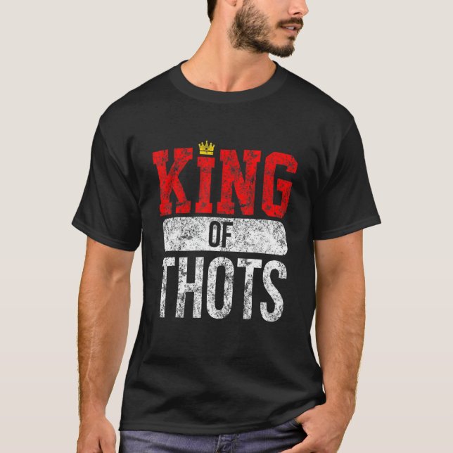 Camiseta Thot Player Thots Single Guy Bro Dating For Him  G (Frente)