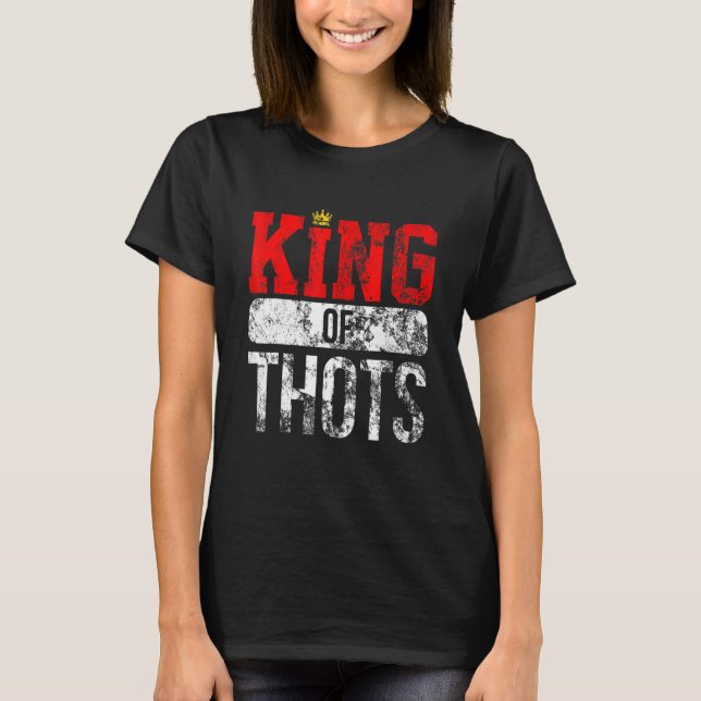 Camiseta Thot Player Thots Single Guy Bro Dating For Him  G (Frente)
