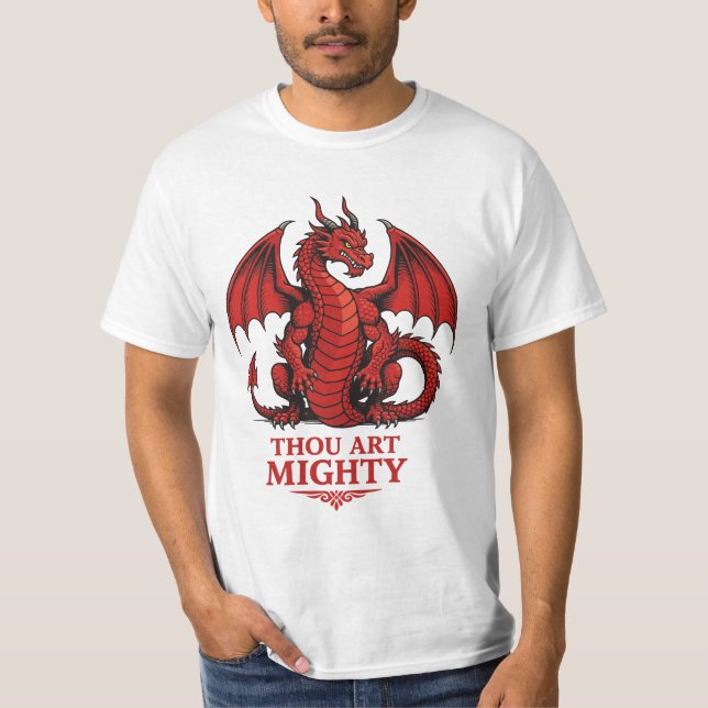 Camiseta Thou Art Mighty Match Day Motif (Frente)