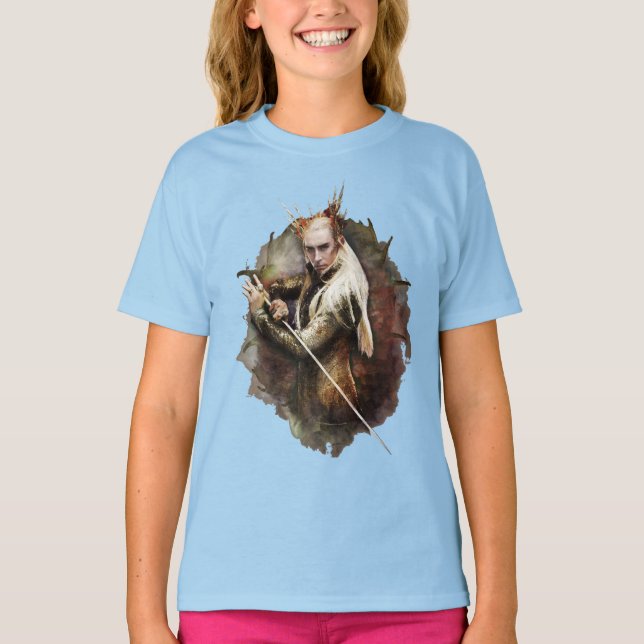 Camiseta Thranduil com Espada (Frente)