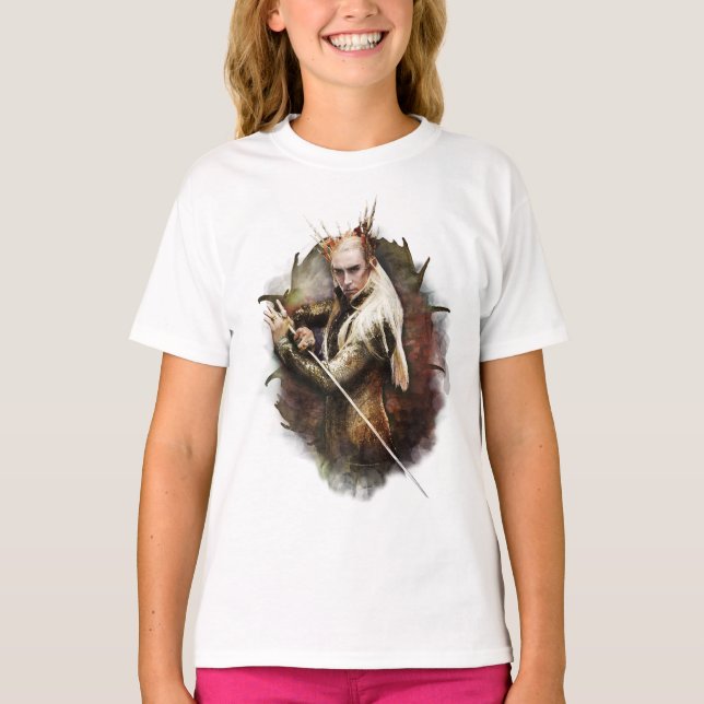 Camiseta Thranduil com Espada (Frente)