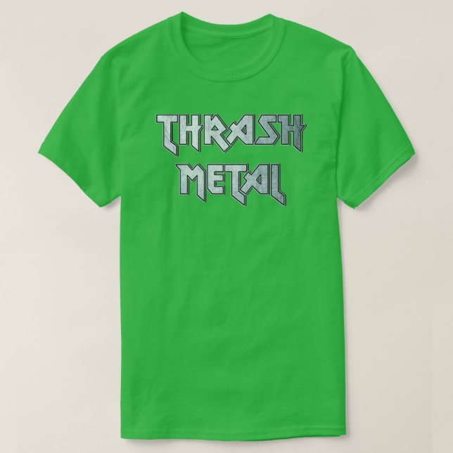 Camiseta Thrash Metal (Frente do Design)
