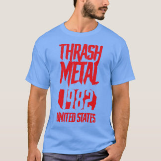 Camiseta Thrash Metal 1982 Vintage