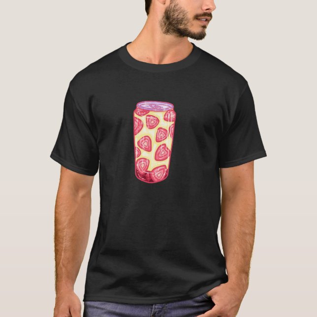 Camiseta Threadless Aidadaism Morangos E Creme Em Uma Lata  (Frente)