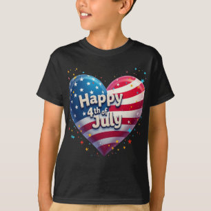 Camiseta Threads da Liberdade: Bold American Pride Impressõ