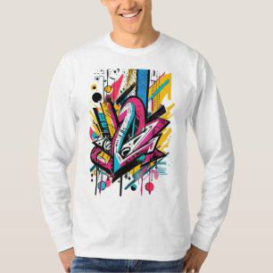 Camiseta Threads do grafite: Declarações de Estilo Urbano