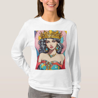 Camiseta Threads Melódicos: Designs Expressivos De Camisa-T