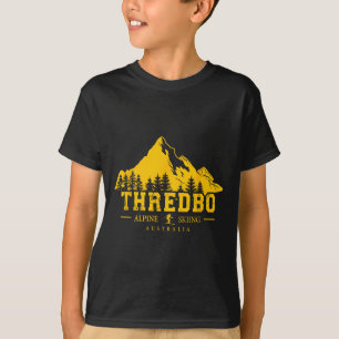 Camiseta Thredbo Snowy Mounts Austrália Ski Resort Souve