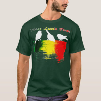 Camiseta Three Little Birds Africa Music Reggae Rasta 1