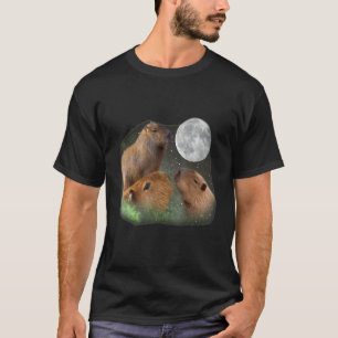 Camiseta Three Moon Capybaras