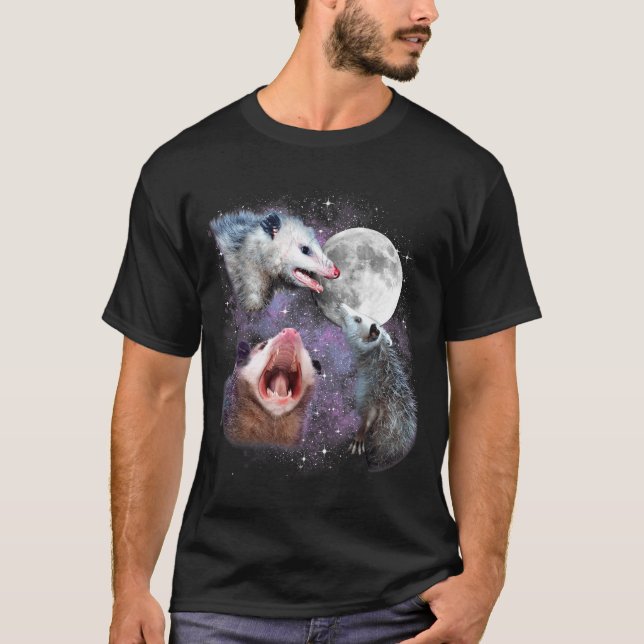 Camiseta Three Ssums Moon 3 Osums Dead Moon Weird Cursed Me (Frente)