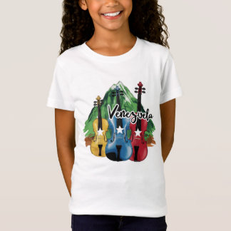 Camiseta three Venezuelan violins