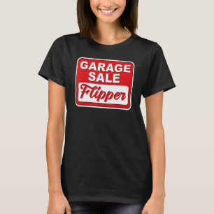 Camiseta Thrifff de folhação de venda de garagem retrô