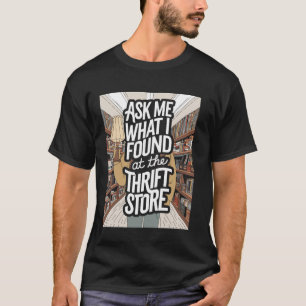 Camiseta Thrift Store Sayrifting Lover para Thrifters
