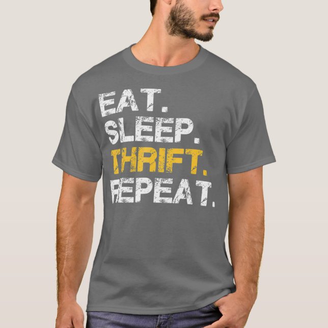Camiseta Thrifter e Bargain Hunter T's Love Thriffling (Frente)