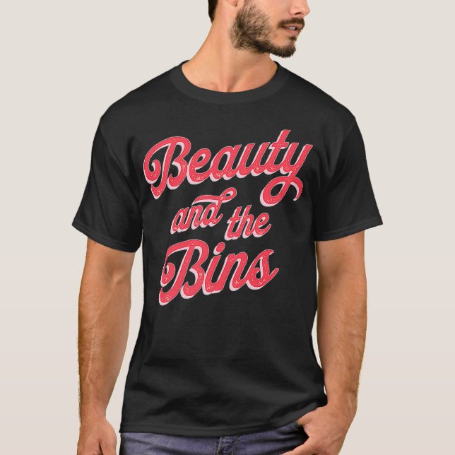 Camiseta Thrifting Beauty And The Bins Reseller Thrifter (Frente)