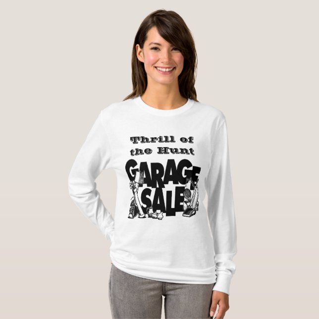 Camiseta Thrill of The Hunt Garage Sale T-Shirt (Frente Completa)