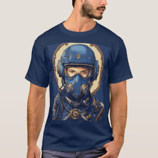 Camiseta Thrill Seeker: Retrato de um Motocross Maverick