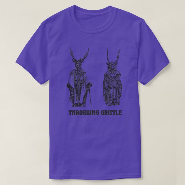 Camiseta Throbbing Gristle Fan Art Design (Frente do Design)
